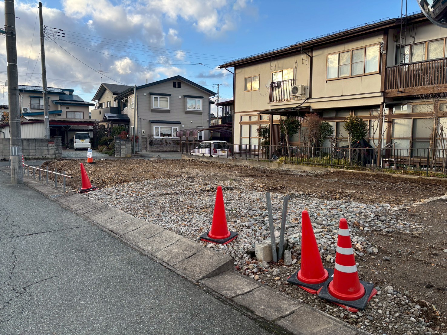 【売地】山形市深町3丁目(山形駅)　住宅用地